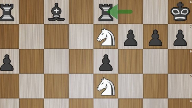 Beyaz oynar ve bir hamlede mat eder. Bu konumda beyaz ne oynamalı?