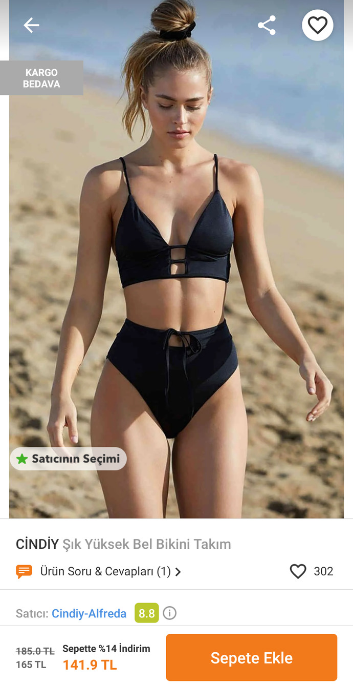 Bikini alacağım ama karar veremiyorum, sizce hangisi daha güzel?