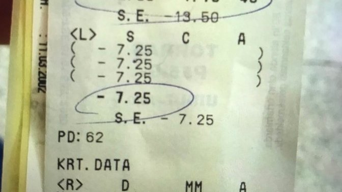 Gözlük reçetesi okuyabilen var mı numaram tam olarak kaç kafam karıştı?