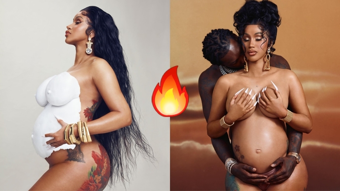 Cardi B ikinci hamileliğini Instagramda duyurduğu, dakikalar içerisinde milyonlarca beğeni aldı🔥! Siz beğendiniz mi?
