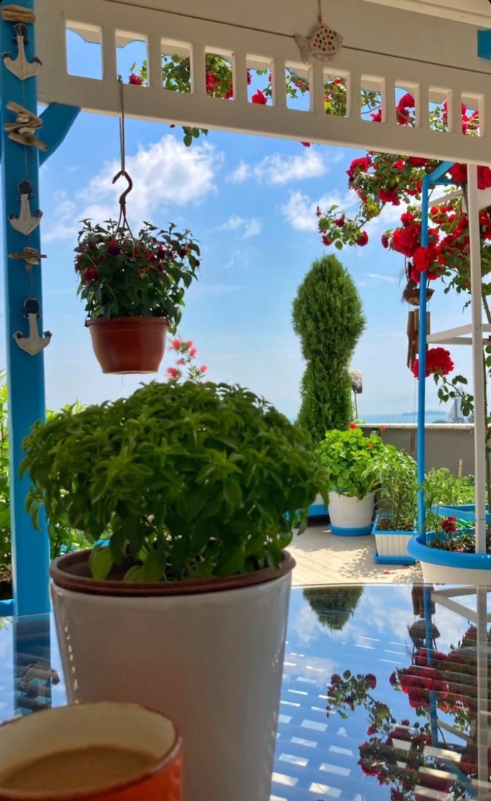 Yeni trend, Instagram balkonu! Evinizde bu tarz bir köşe var mı?
