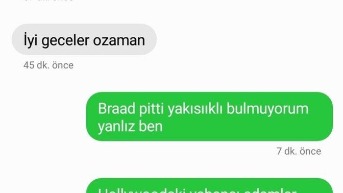 (eski sevgilim) Sizce nasıl demişim?