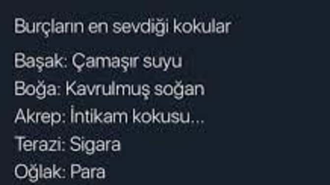 Burcuna göre en sevdiğin koku hangisi?