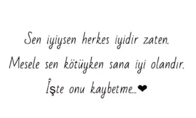 Hayatınızda kötü gününüzde yanınızda olan sayılı kaç kişi vardır?
