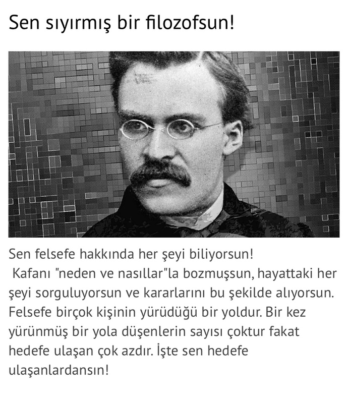 Felsefe i̇le aranız nasıldır?