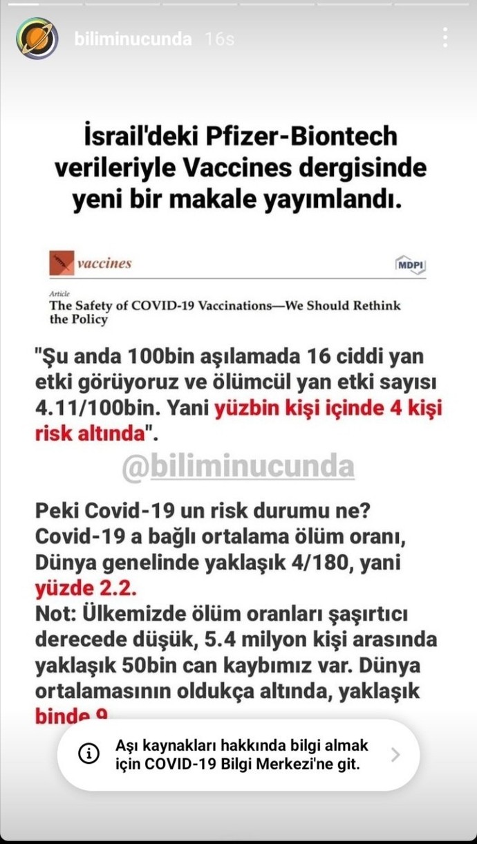 Aşı olmalı mıyım aşı oldunuz mu?