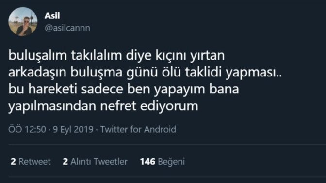 Yapılmasından nefret ettiğiniz şeyler neler?