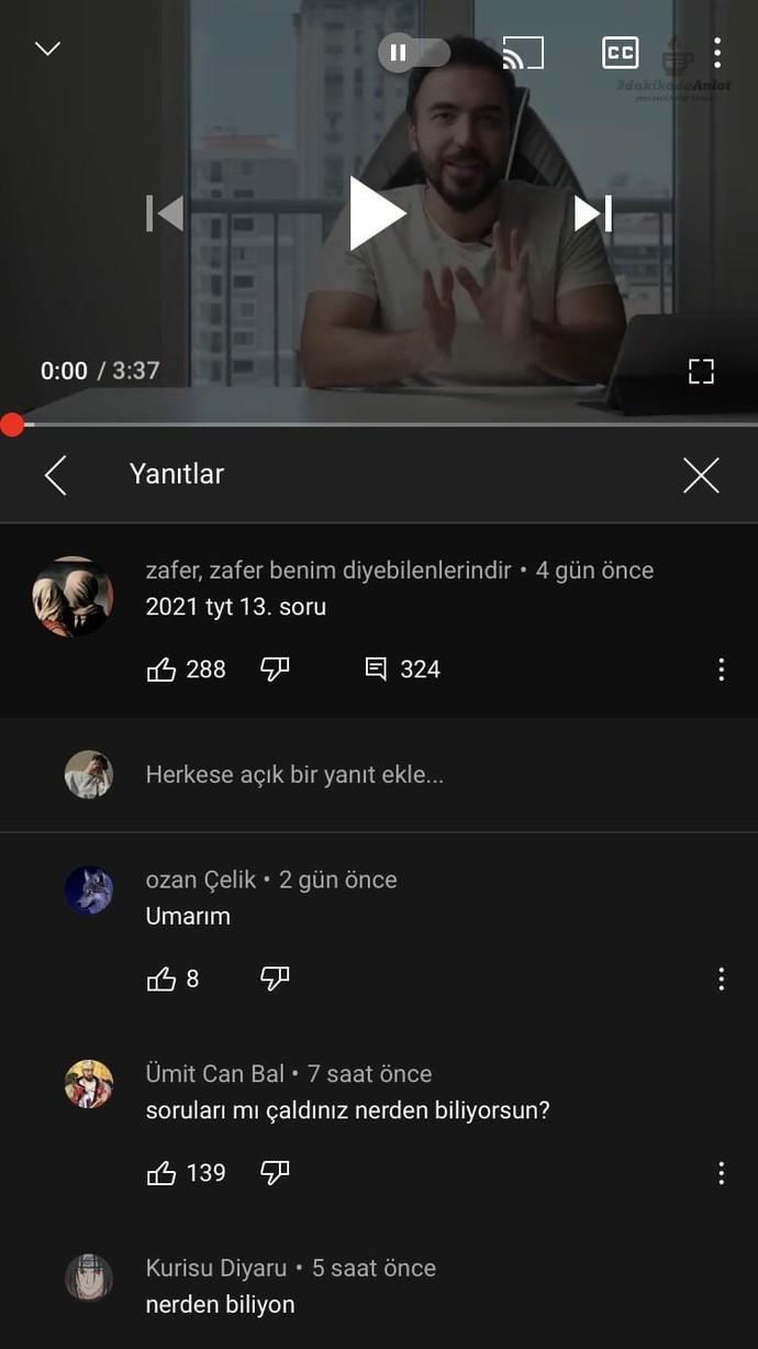 Sorular çalındı mı?