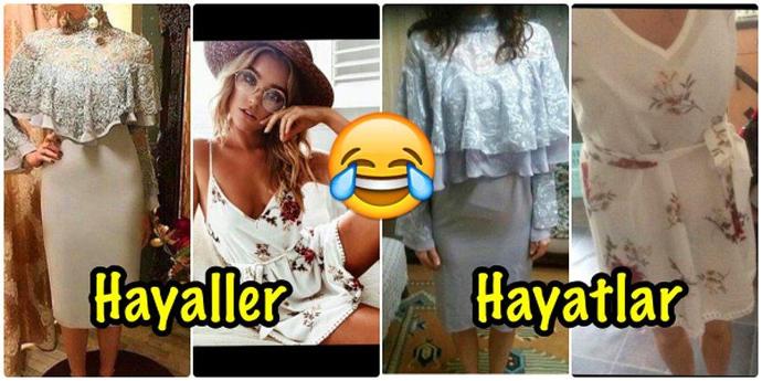 İnternet alışverişlerinde hiç Hayaller & Hayatlar olayını yaşadınız mı?