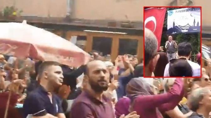 Aşı karşıtları Üsküdar'da miting düzenledi, nöroşirurji uzmanı: Asla ve kat'a aşı olmayın! Böyle doktor olur mu?