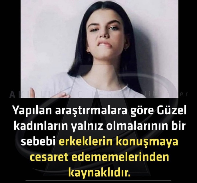 Güzel kadınların yalnız olmasının sebebi sizce nedir?