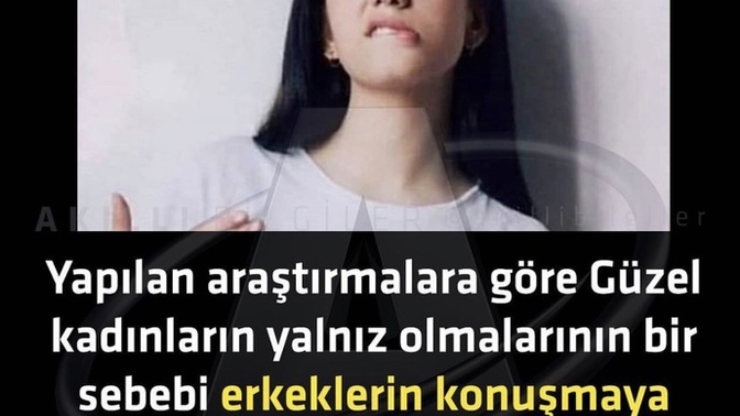 Güzel kadınların yalnız olmasının sebebi sizce nedir?