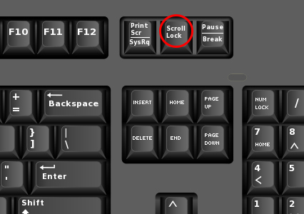 scroll lock nedir