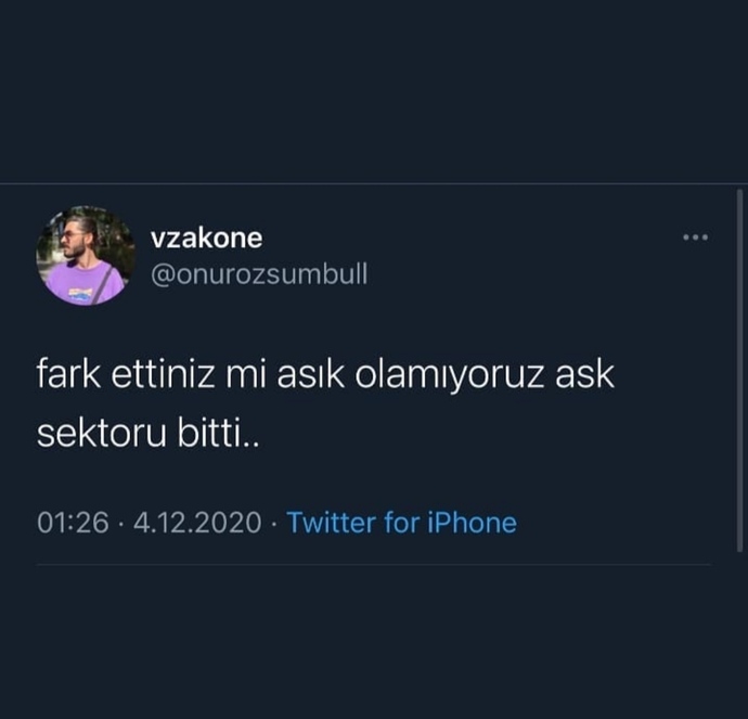 Aşk sektörü bitti mi?