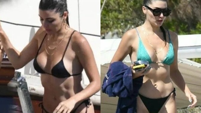 Hande Erçel kusursuz fiziğle dikkat çekti! Sizce fiziği güzel mi?
