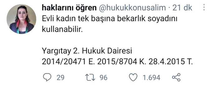 Evli kadın tek başına bekarlık soyadını kullanmalı mı?