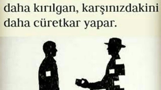 Karşınızdakini kaybetmemek için  ya da  üzülmesin diye kendinizden taviz verirmisiniz?