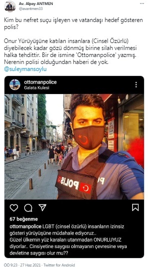 Bu polis kimin polisi, böyle polislere yargı neden hesap sormaz?