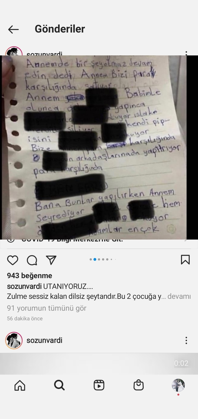 Satirlari okurken bogazim dugumlendi resmen serefsiz cocuklari serbest birakilmis adalet nerde?