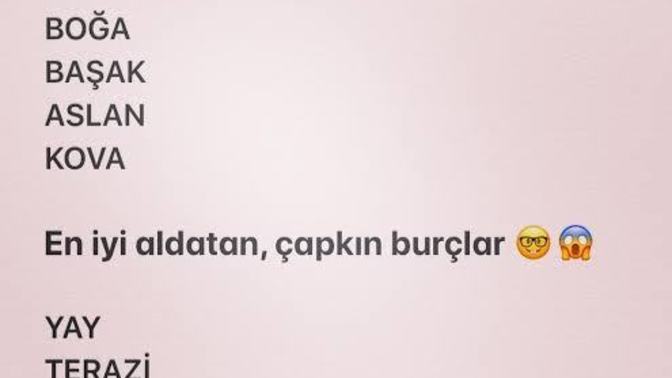 Burcunuza göre en iyi seven mi yoksa en iyi aldatan mısın?