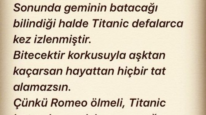 Aşk içinde korku barındırıyorsa bitmeye mahkum mu?