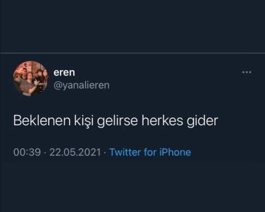 Beklediğiniz kişi geldi mi?