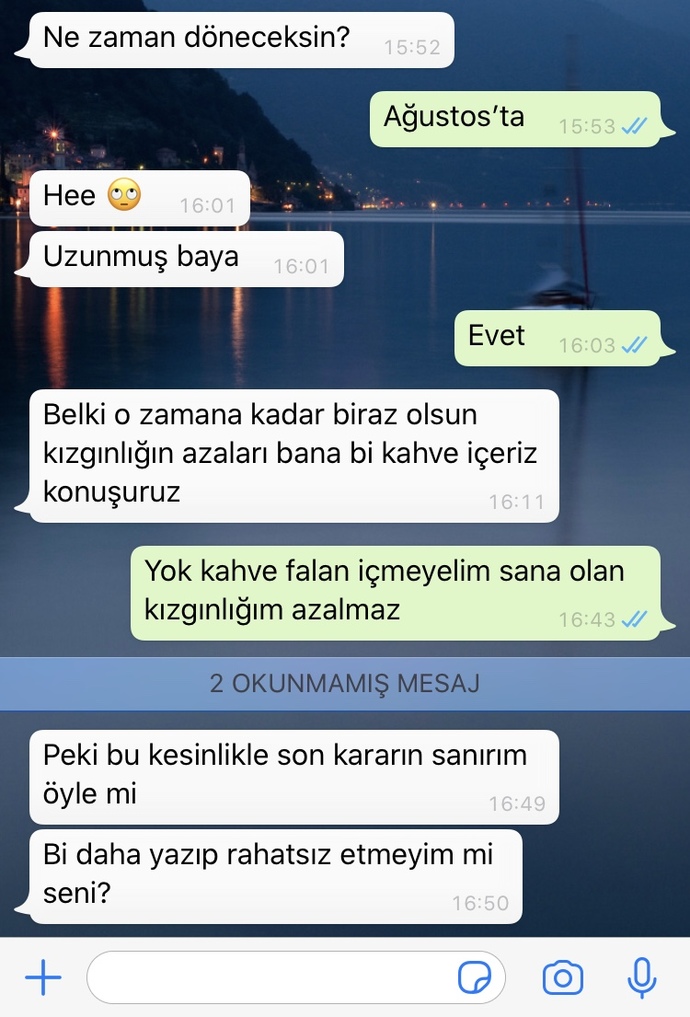 Naz yapayım derken çocuğu kendimden soğuttum bu mesaja ne yazayım ki onla buluşmak istediğimi anlasın?