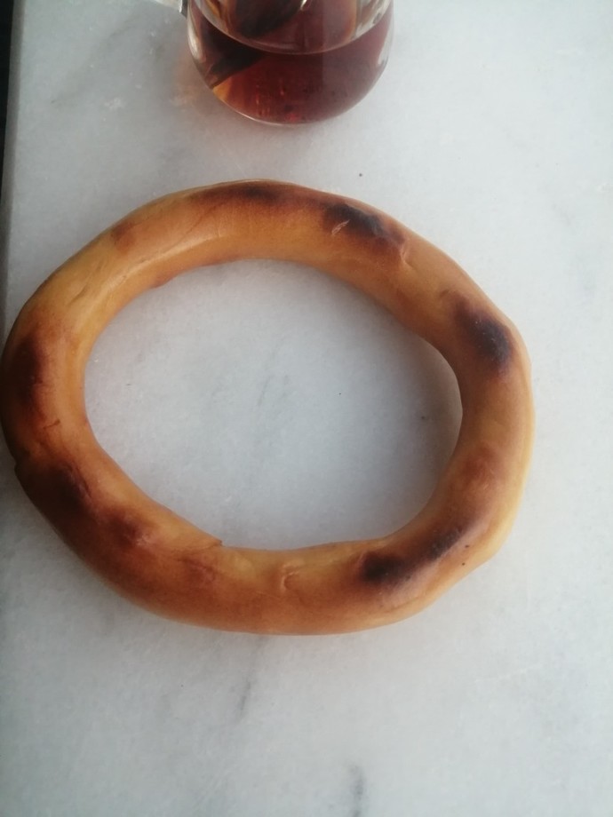 Daha önce böyle bir simit gördünüz mü hiç?