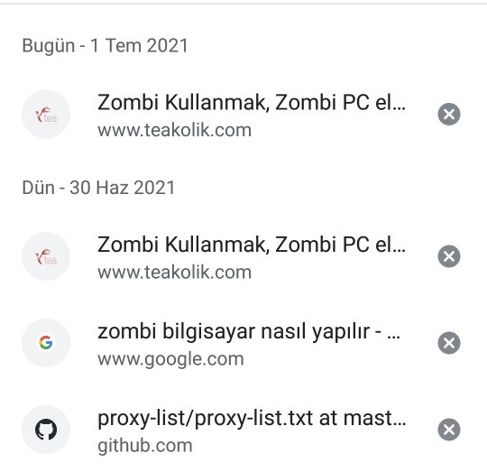 Google'da en son ne aradınız?