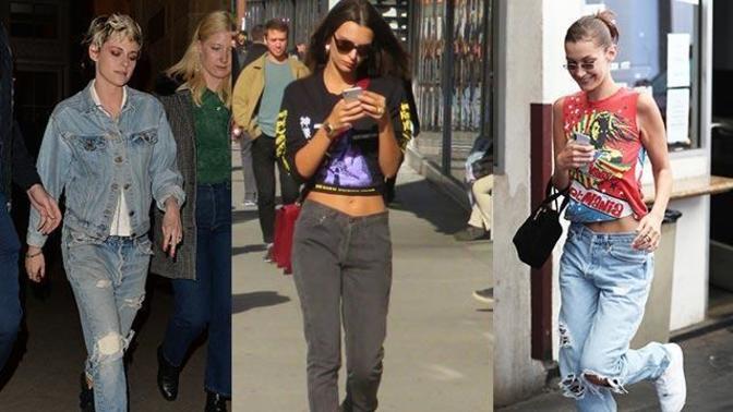 Düşük bel pantolon modası geri gelsin diyenler kimler?