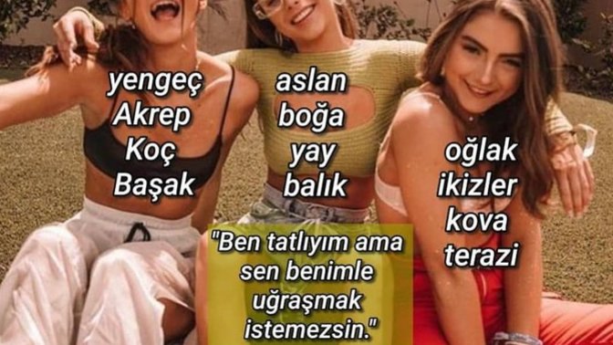 Burcuna göre arkadaş grubunun nesisin?