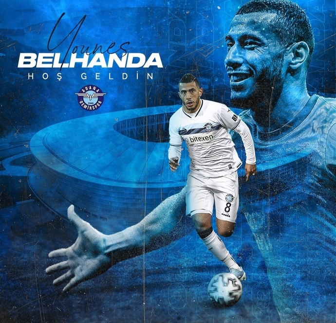 Adana Demirspor, Younes Belhandayı kadrosuna kattığını açıkladı! Ne düşünüyorsunuz?