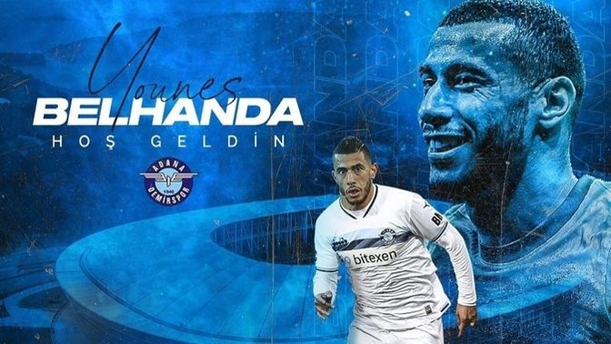 Adana Demirspor, Younes Belhanda'yı kadrosuna kattığını açıkladı! Ne düşünüyorsunuz?