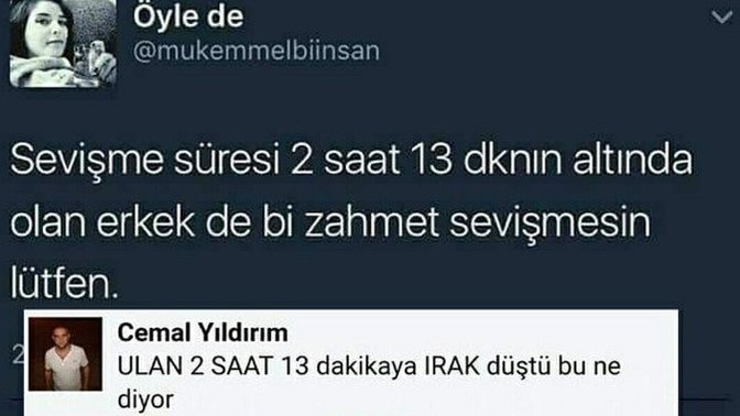 Hayatında hiç seks yapmamış kadınların 2 saatten önce boşalan seks yapıyorum demesin tarzı sözlerini nasıl değerlendiriyorsunuz?