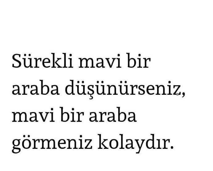 Hiç düşünceleriniz hayatiniz oldu mu?