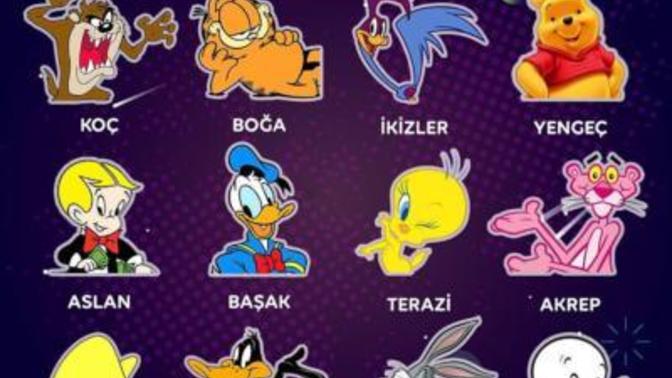 Burcuna göre hangi çizgi film karakterisin?
