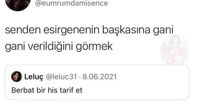 Berbat bir his tarif eder misiniz?