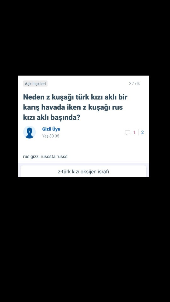 Rus kızı ile Türk kızını neden karşılaştırıyorsunuz?