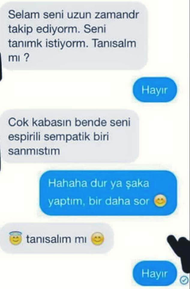 O bana zaten bakmaz dediğiniz insanlar oldu mu?