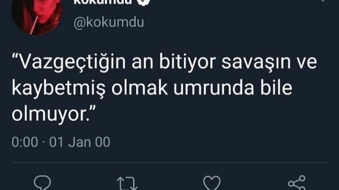 Vazgeçmek mi nerede bırakacağını bilmek mi?