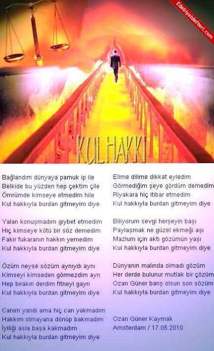 Kul hakkı gözetir misin?