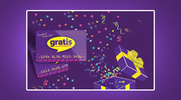 Gratis kart nasıl kullanılır?