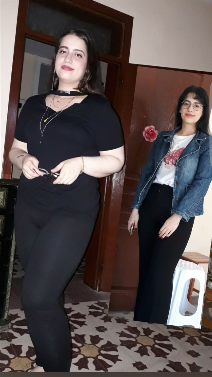 Tahminen kaç kilo verdim sizce?