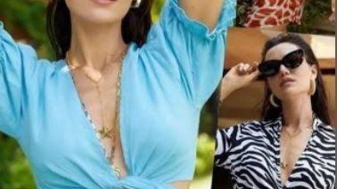 Fahriye Evcen kendi markasını kurdu! Siz Fahriye Evcen'in İvy People markalı giyim ürünlerini tercih eder misiniz?