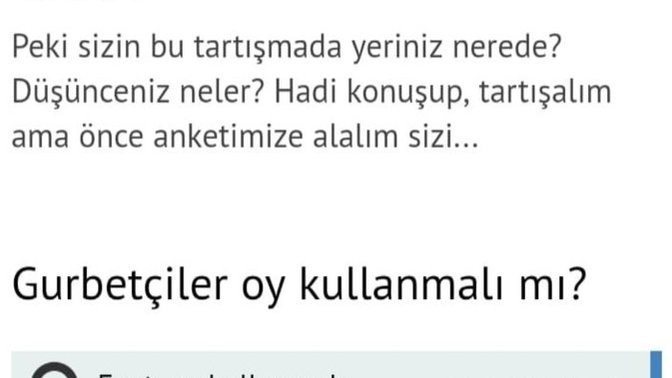 Gurbetçiler oy kullanmalı mı?