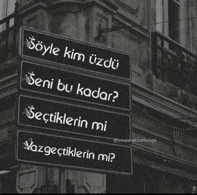 Sizi en çok seçtikleriniz mi üzdü yoksa vazgeçtikleriniz mi?