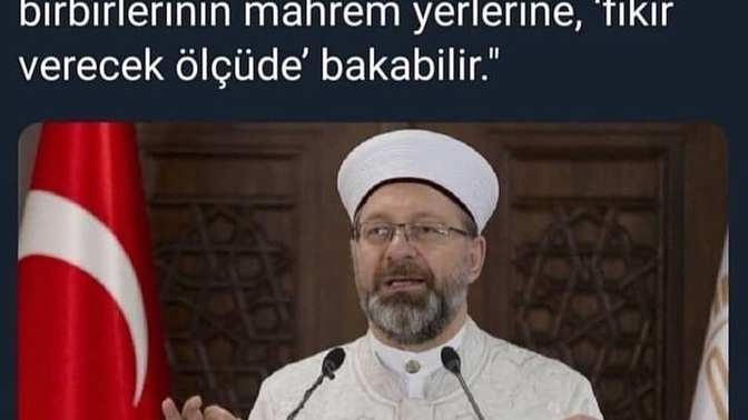 Diyanet’ten “Evlilik niyeti taşıyanların fikir verecek ölçüde birbirilerinin mahrem yerlerine bakmaları” ifadesi hakkında ne düşünüyorsunuz?