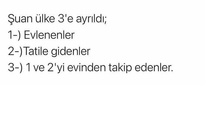 Siz bu fotoğrafta gördüğünüz hangisisiniz😁😀?