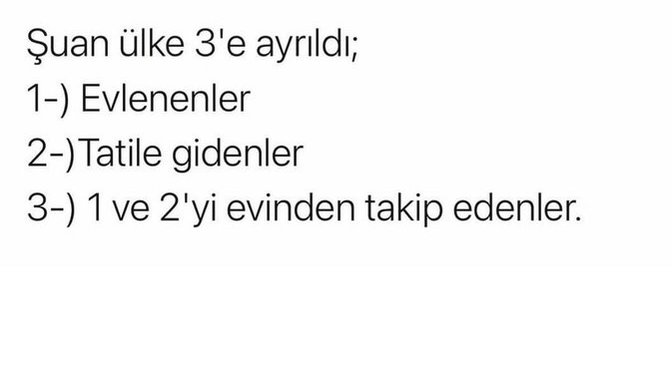 Siz bu fotoğrafta gördüğünüz hangisisiniz😁😀?
