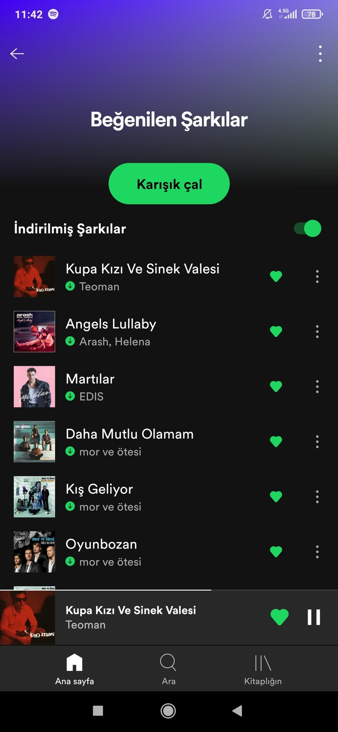 Müziklerinizi cihaza indirip mi dinlersiniz, müzik uygulamalarından mı dinleriniz?